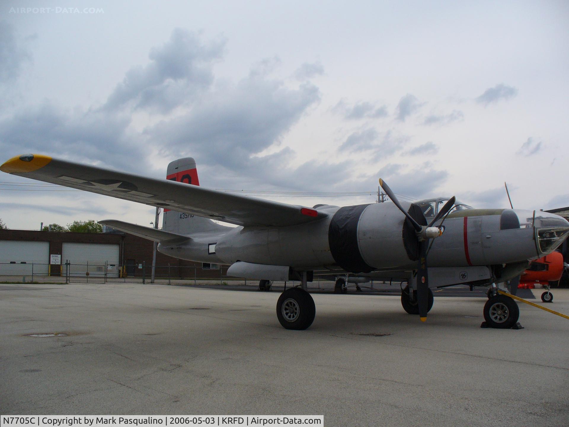 N7705C, 1944 Douglas A-26C Invader C/N 28989, A-26