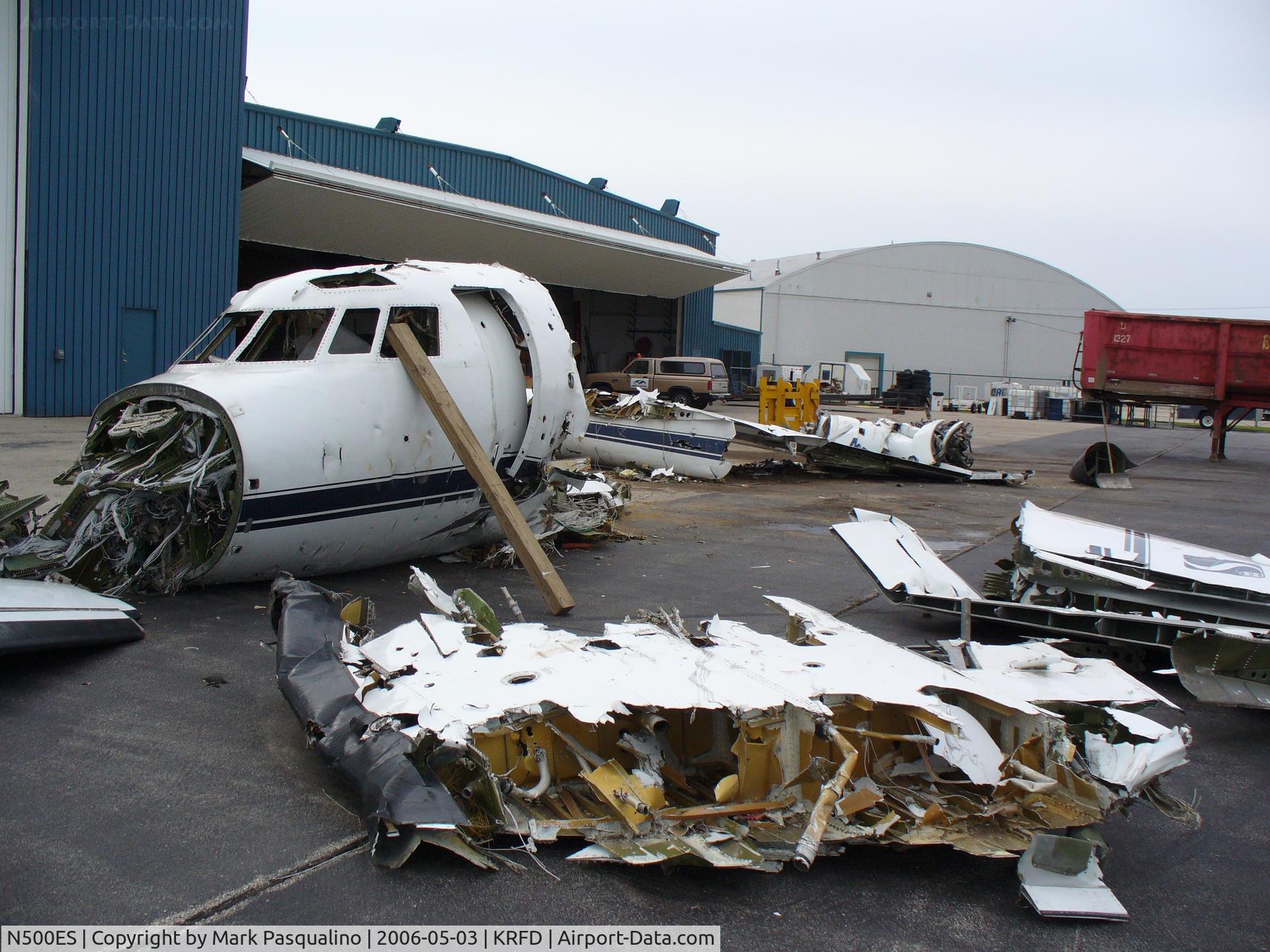 N500ES, 1966 Lockheed L-1329 Jetstar 731 C/N 5075, Jetstar built 1966  Broken up April 2006