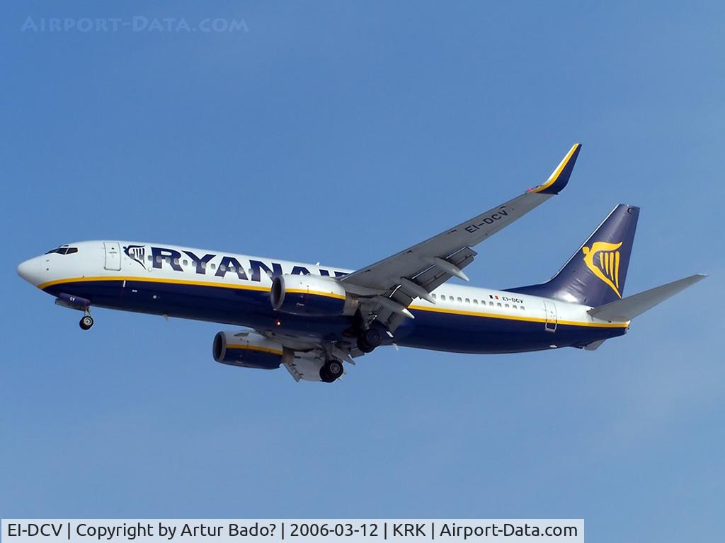 EI-DCV, 2004 Boeing 737-8AS C/N 33814, Ryanair - Boeing 737-8AS