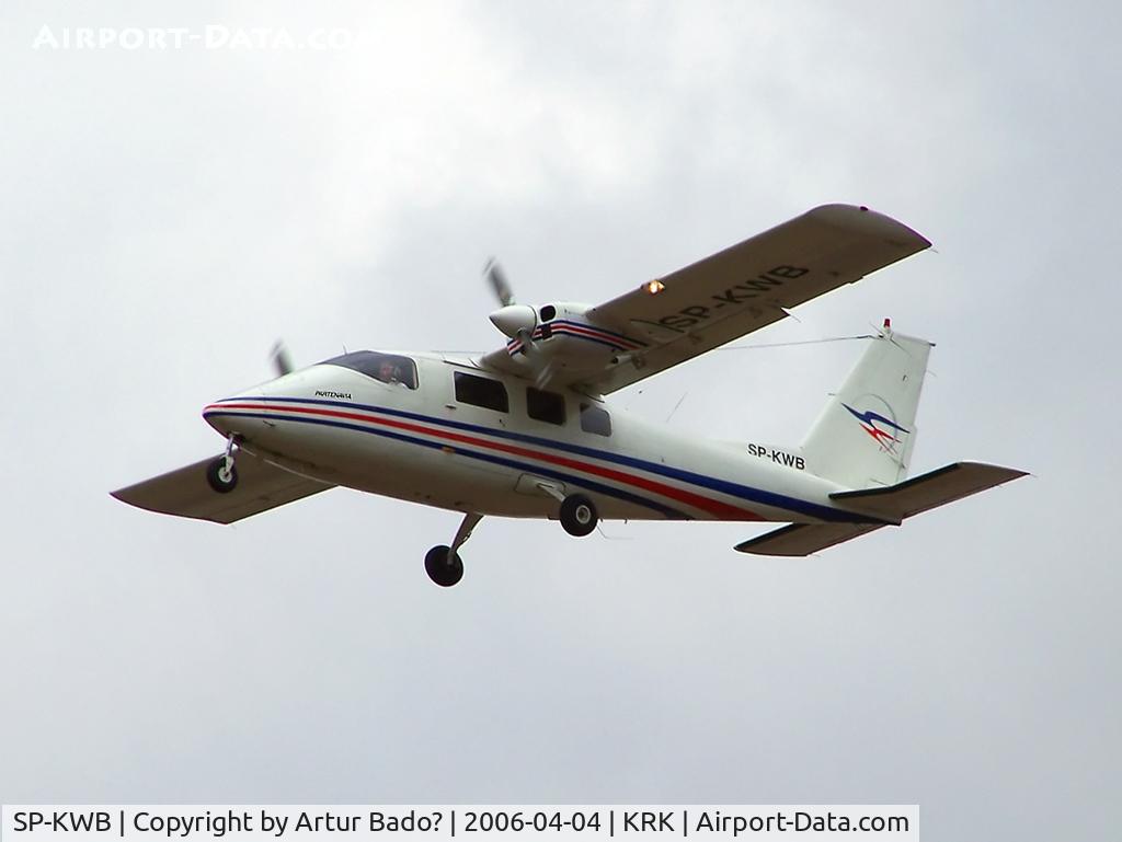 SP-KWB, Partenavia P-68B C/N 124, Ramsat Aviation SP-KWB Partenavia P.68B Victor
