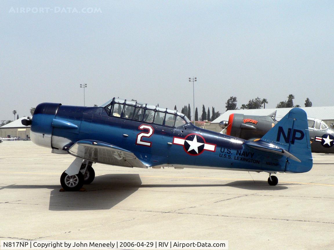 N817NP, North American SNJ-5 Texan Texan C/N 88-16210, at March ARB's open house and air show 2006