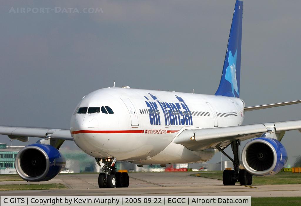 C-GITS, 1999 Airbus A330-243 C/N 0271, Waiting at the threshold of 24L.