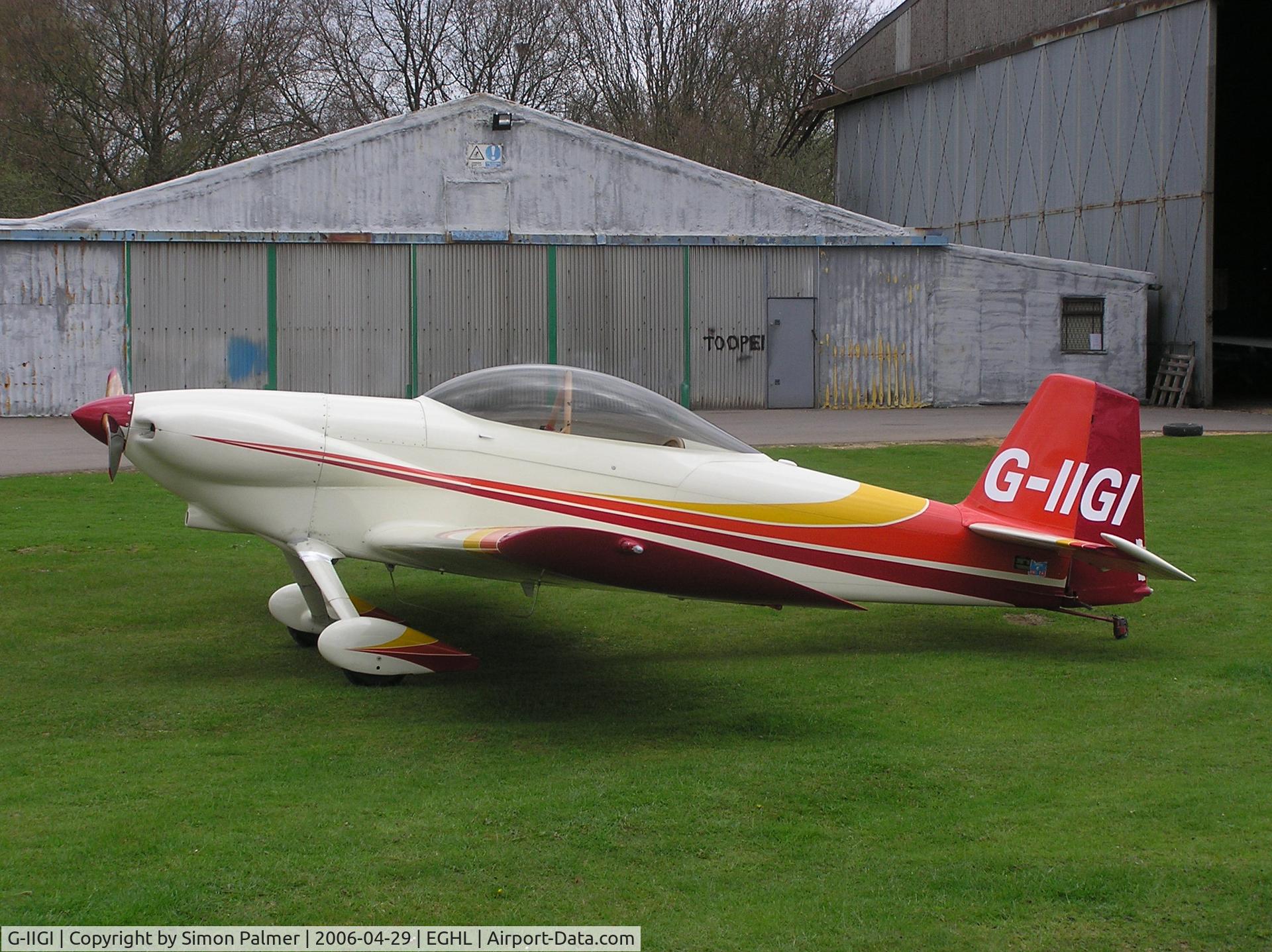 G-IIGI, 1987 Vans RV-4 C/N 381, Van's RV-4 at Lasham
