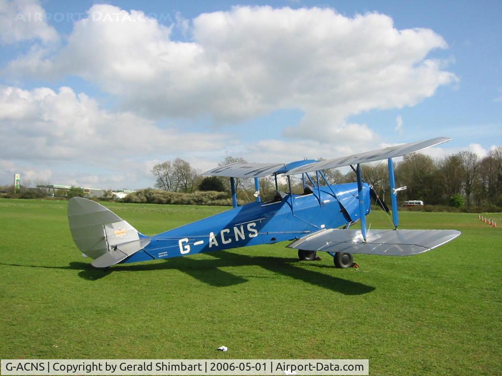 G-ACNS, 1934 De Havilland DH.60G-III Moth Major C/N 5068, de Havilland DH60G III Moth