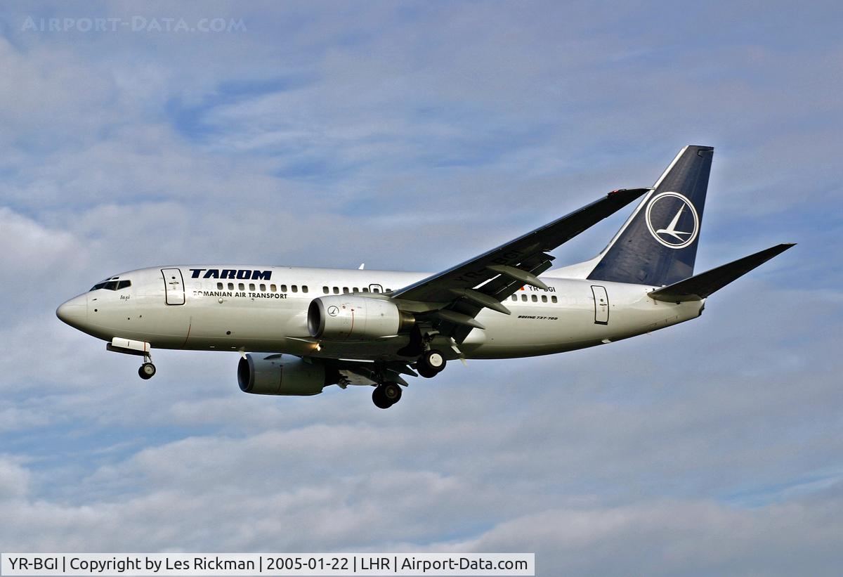 YR-BGI, 2003 Boeing 737-78J C/N 28439, Boeing 737 78J
