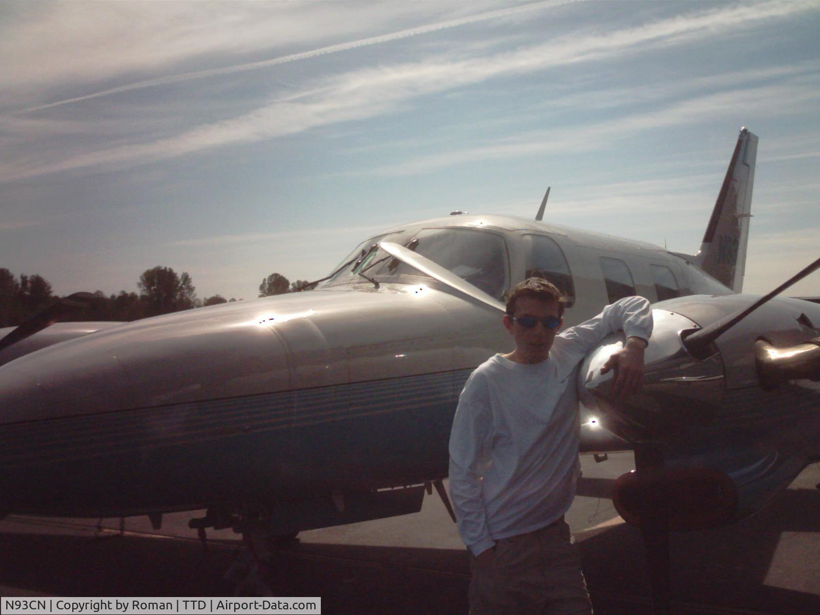 N93CN, Piper PA-31T1 C/N 31T-8004029, Roman airplane