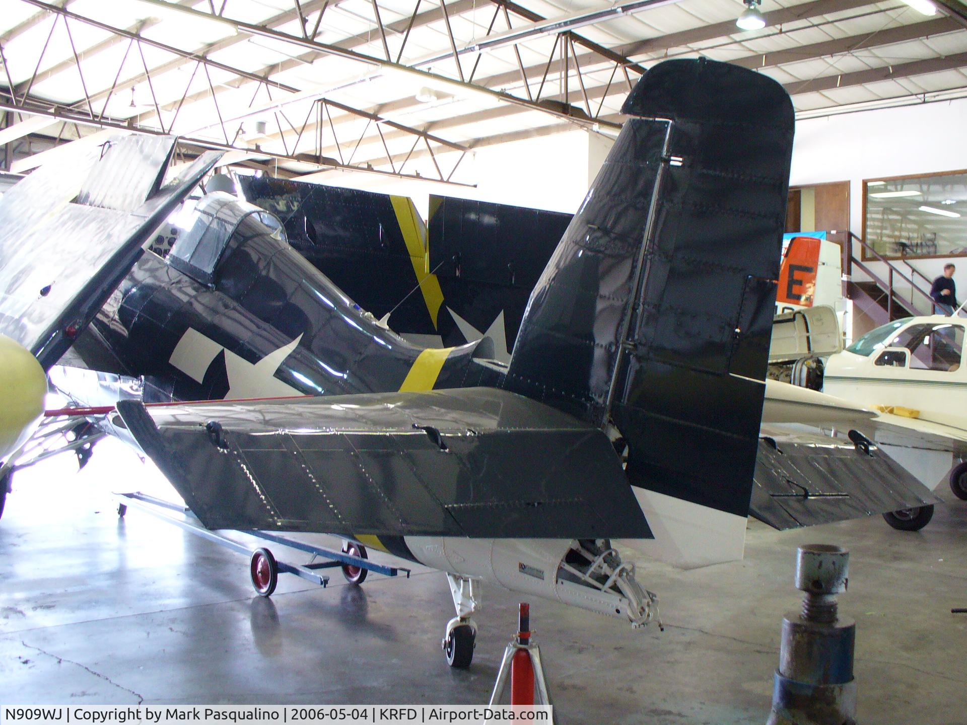 N909WJ, 1944 General Motors (Grumman) FM-2 Wildcat C/N 16203, FM-2