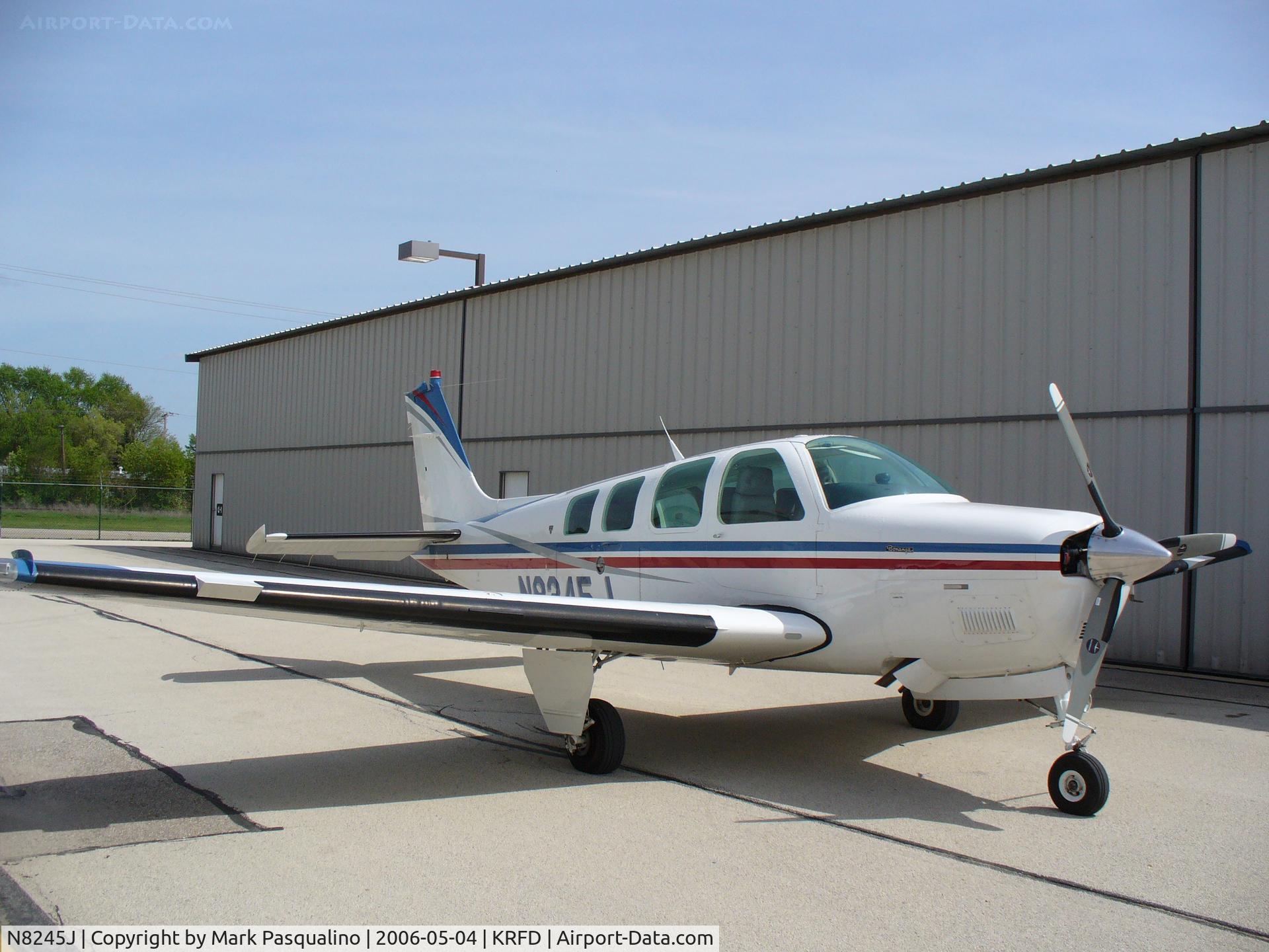 N8245J, 1991 Beech A36 Bonanza 36 C/N E-2650, Beech A36