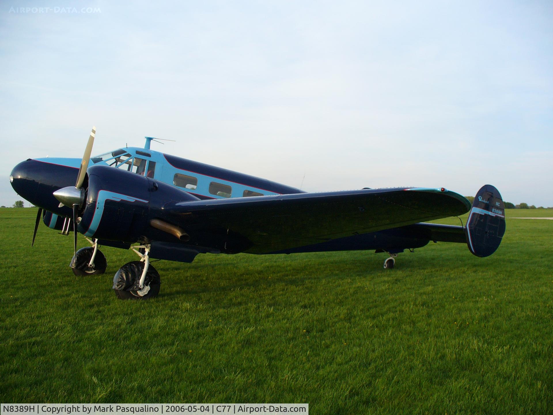 N8389H, 1958 Beech C-45G Expeditor C/N AF-393, Beech C-45G