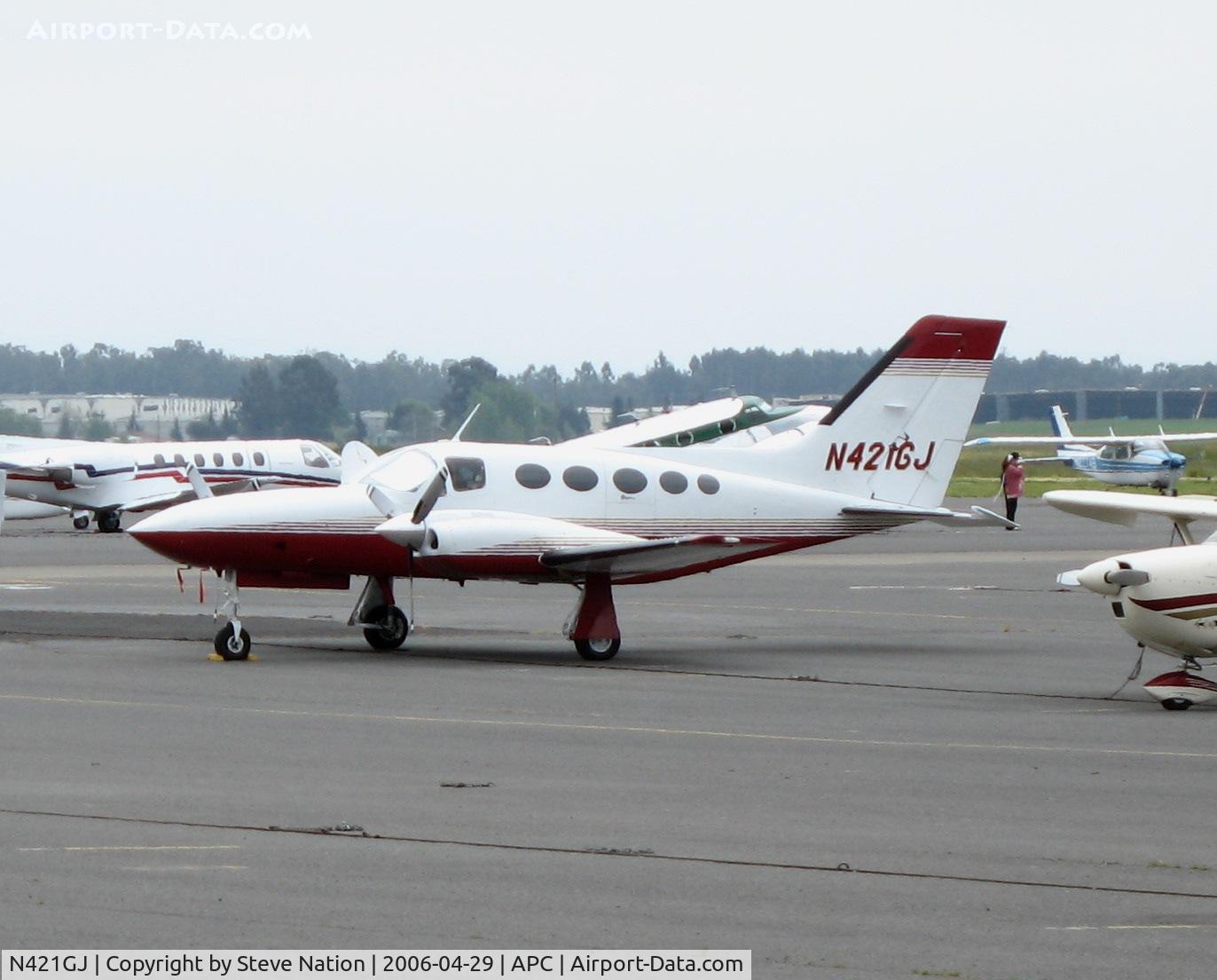 N421GJ, 1979 Cessna 421C Golden Eagle C/N 421C0815, 1979 Cessna 421C RAM conversion @ Napa County Airport, CA