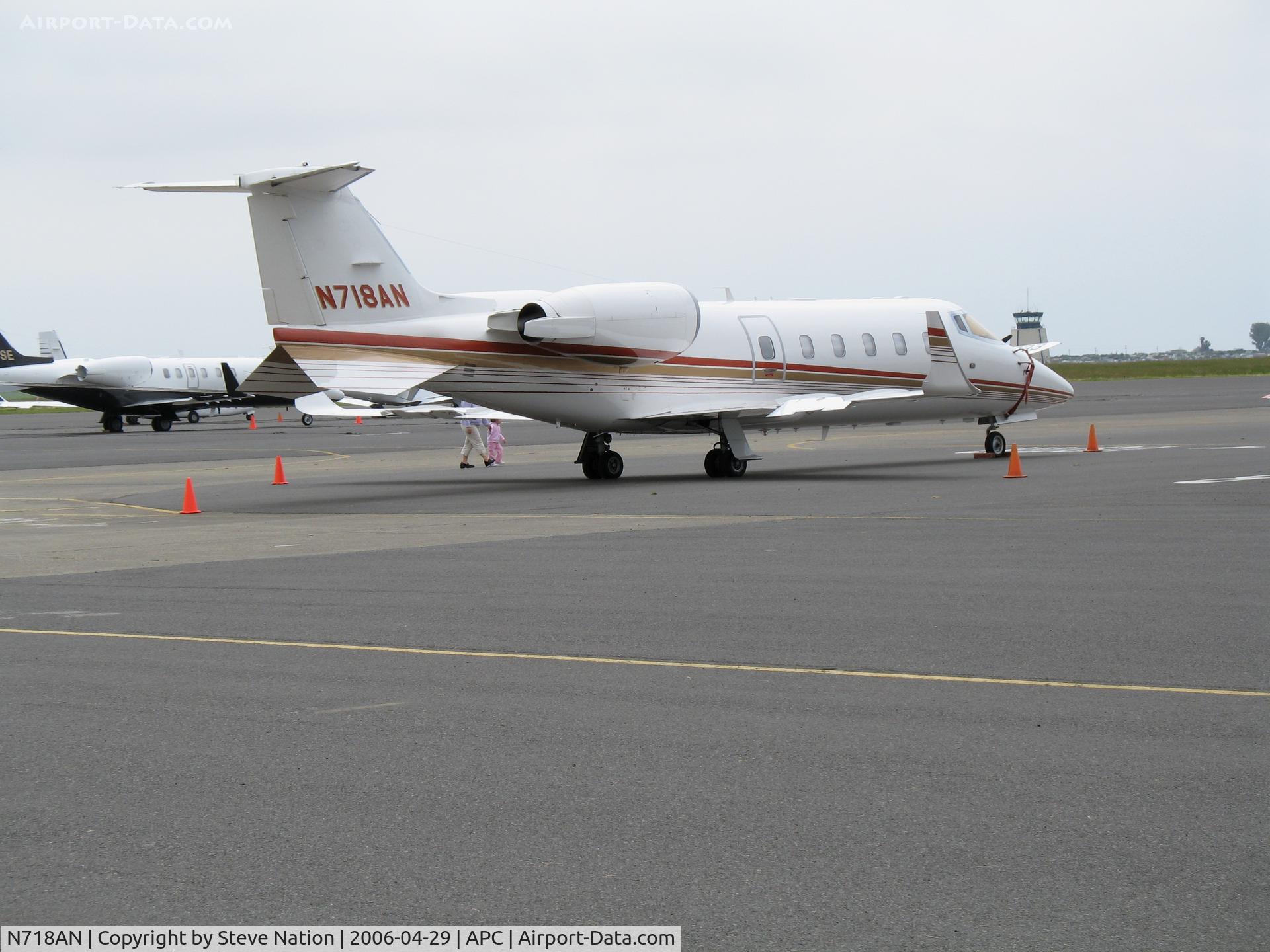 N718AN, 1995 Learjet Inc 60 C/N 065, 1995 Learjet 60 @ Napa County Airport, CA