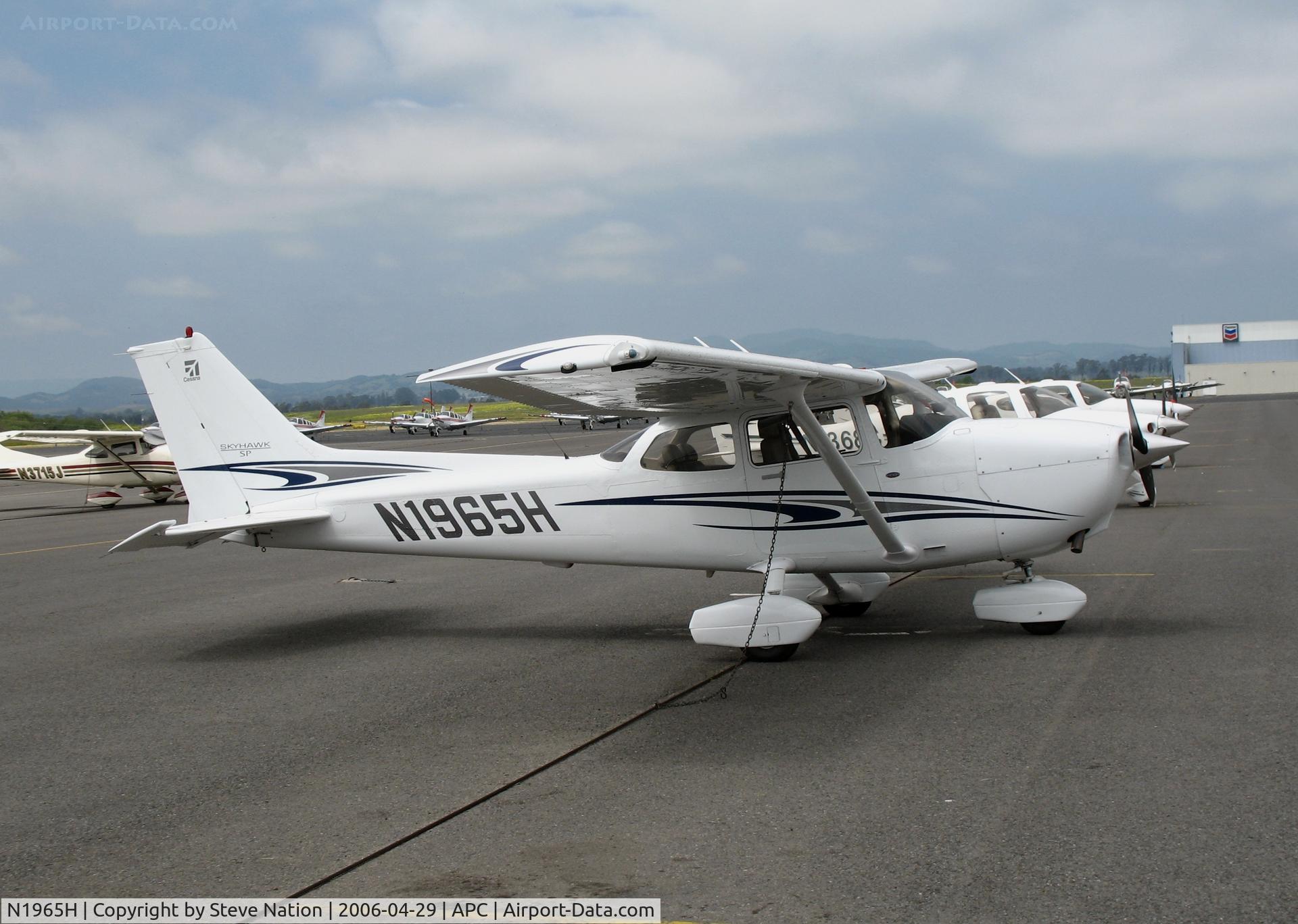 N1965H, 2005 Cessna 172S C/N 172S9937, 2005 Cessna 172S @ Napa County Airport, CA