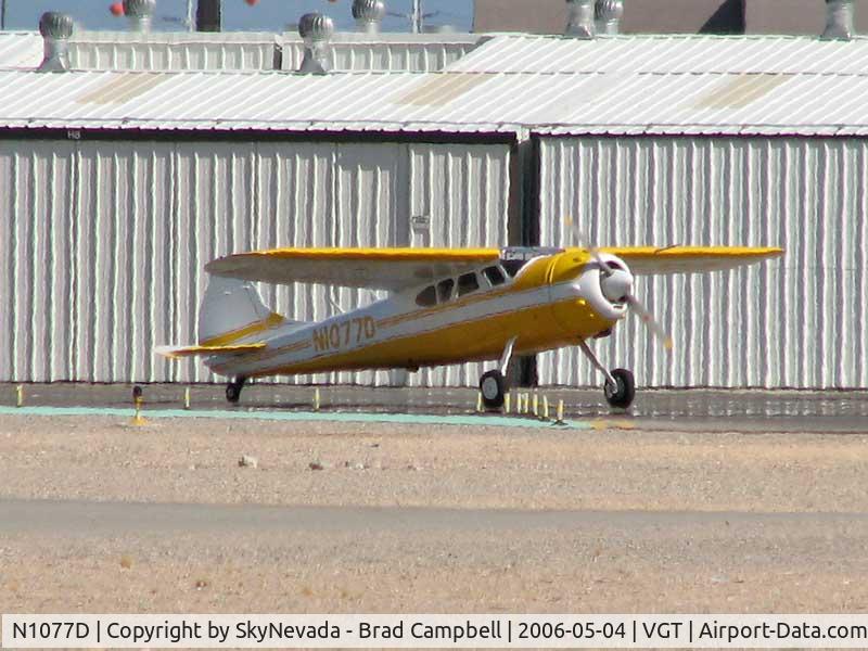 N1077D, 1951 Cessna 195 C/N 7689, Privately Owned / 1951 Cessna 195