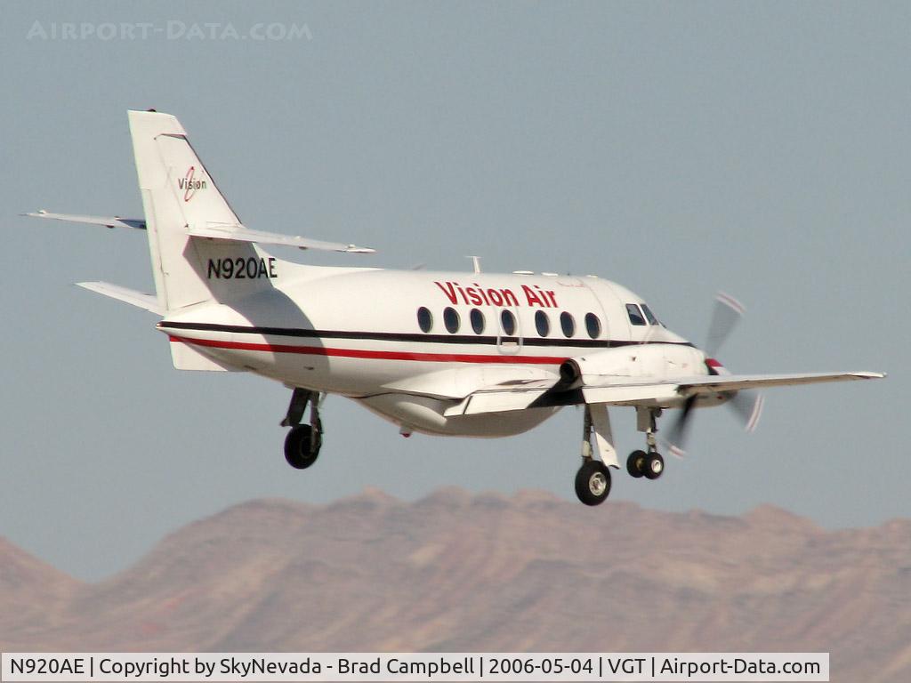 N920AE, 1991 British Aerospace BAe-3201 Jetstream Super 31 C/N 920, Vision Air / 1991 British Aerospace BAE JETSTREAM 3201