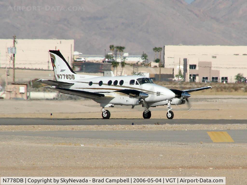 N778DB, 2001 Raytheon Aircraft Company C90A C/N LJ-1647, Generation 2000 - Pahrump, Nevada / 2001 Raytheon Aircraft Company C90A