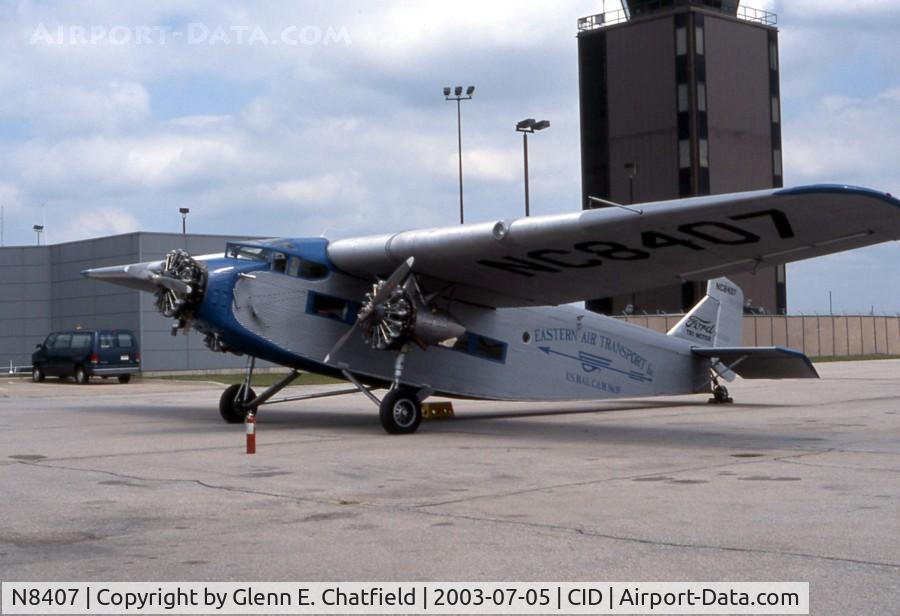 N8407, 1929 Ford 4-AT-E Tri-Motor C/N 69, Nice looking old Ford