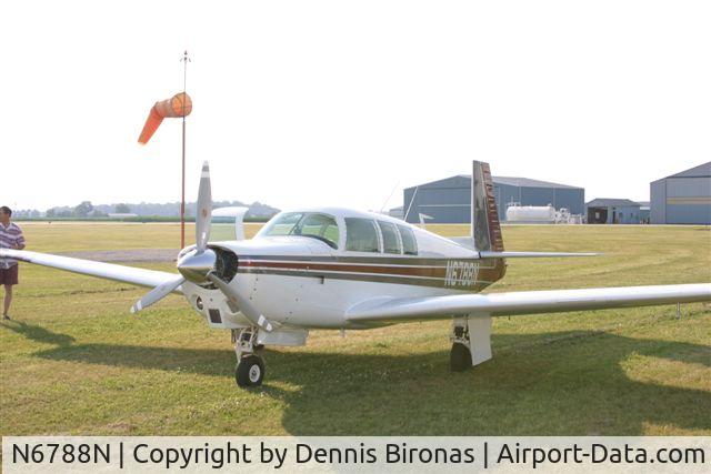 N6788N, 1968 Mooney M-20G Statesman C/N 690001, 6788N