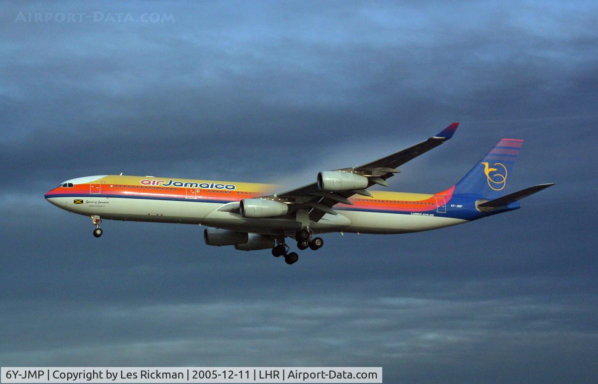 6Y-JMP, 1999 Airbus A340-313 C/N 257, Airbus A340 313X