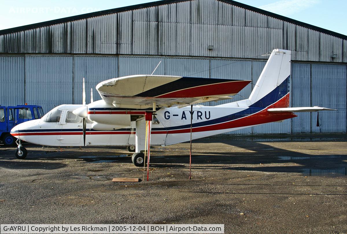 G-AYRU, 1970 Britten-Norman BN-2A-6 Islander C/N 181, BN 2A 6 Islander