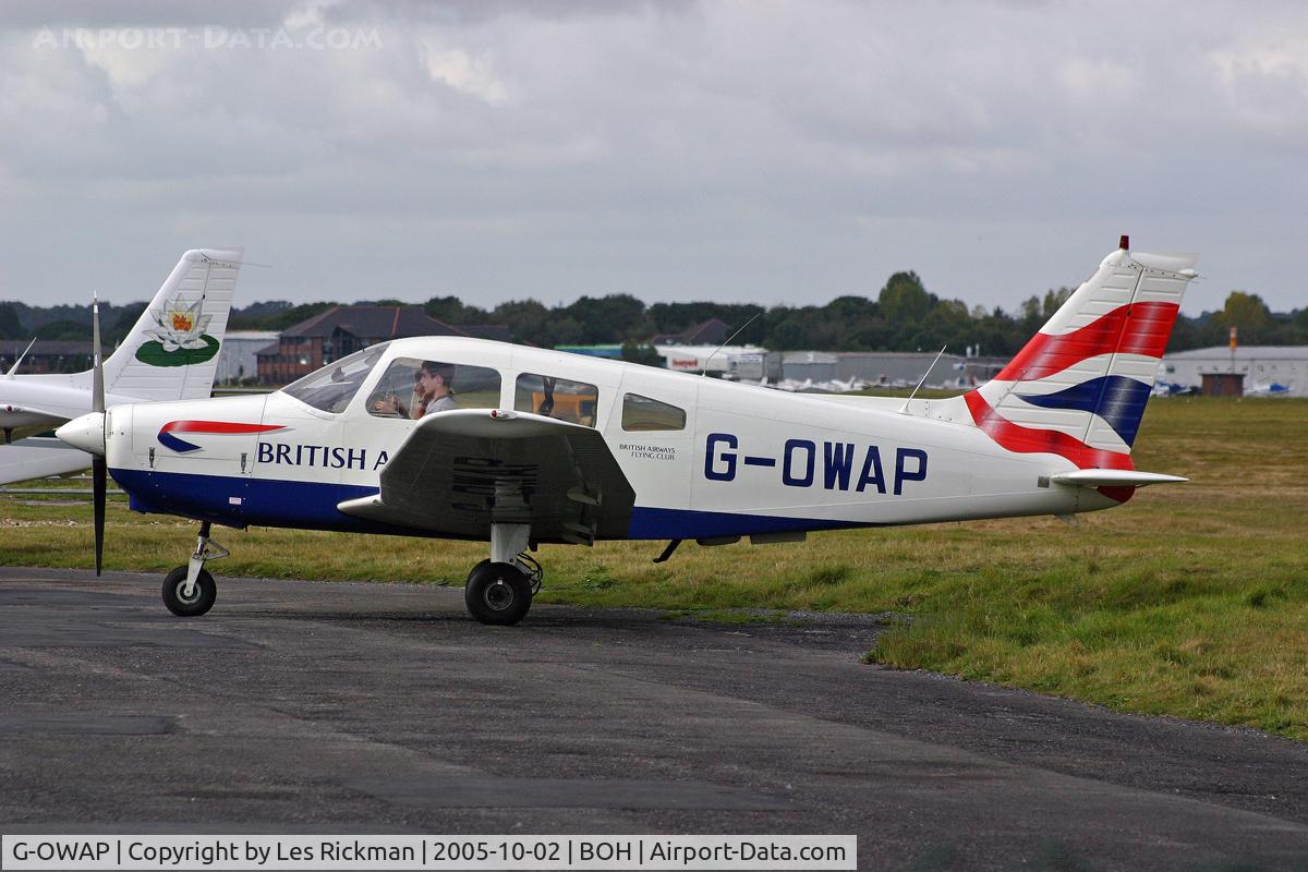 G-OWAP, 1977 Piper PA-28-161 Cherokee Warrior II C/N 28-7816314, PIPER PA-28-161