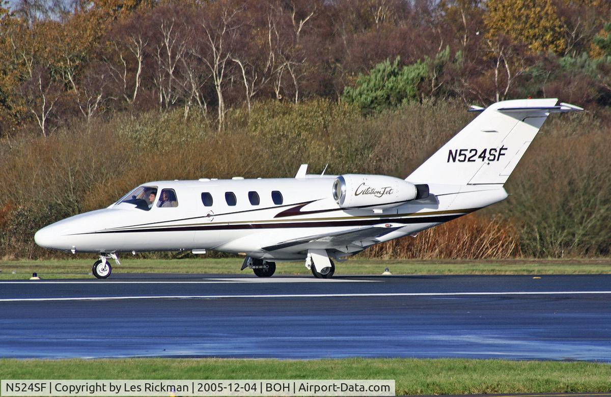 N524SF, 1998 Cessna 525 CitationJet CJ1 C/N 525-0240, Cessna 525 Citation