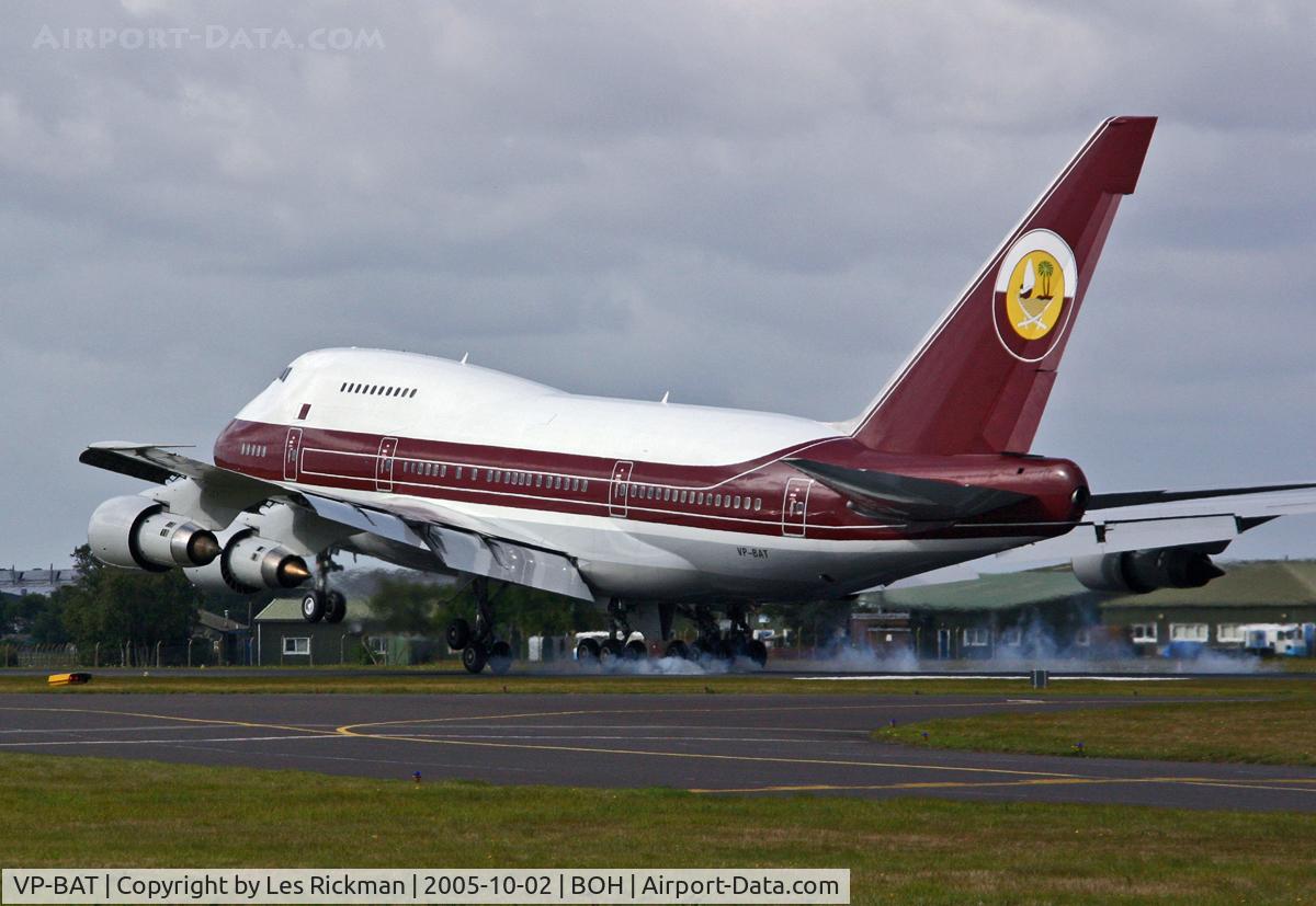 VP-BAT, 1979 Boeing 747SP-21 C/N 21648, Boeing 747 SP-21