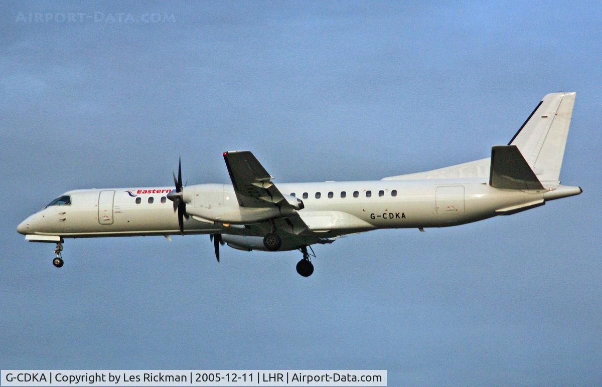 G-CDKA, 1993 Saab 2000 C/N 2000-006, SAAB 2000