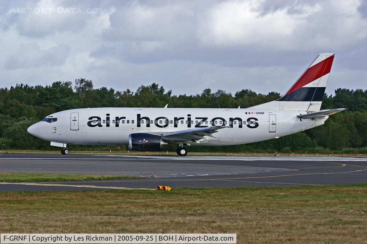 F-GRNF, 1987 Boeing 737-329 C/N 23774, Boeing 737 329
