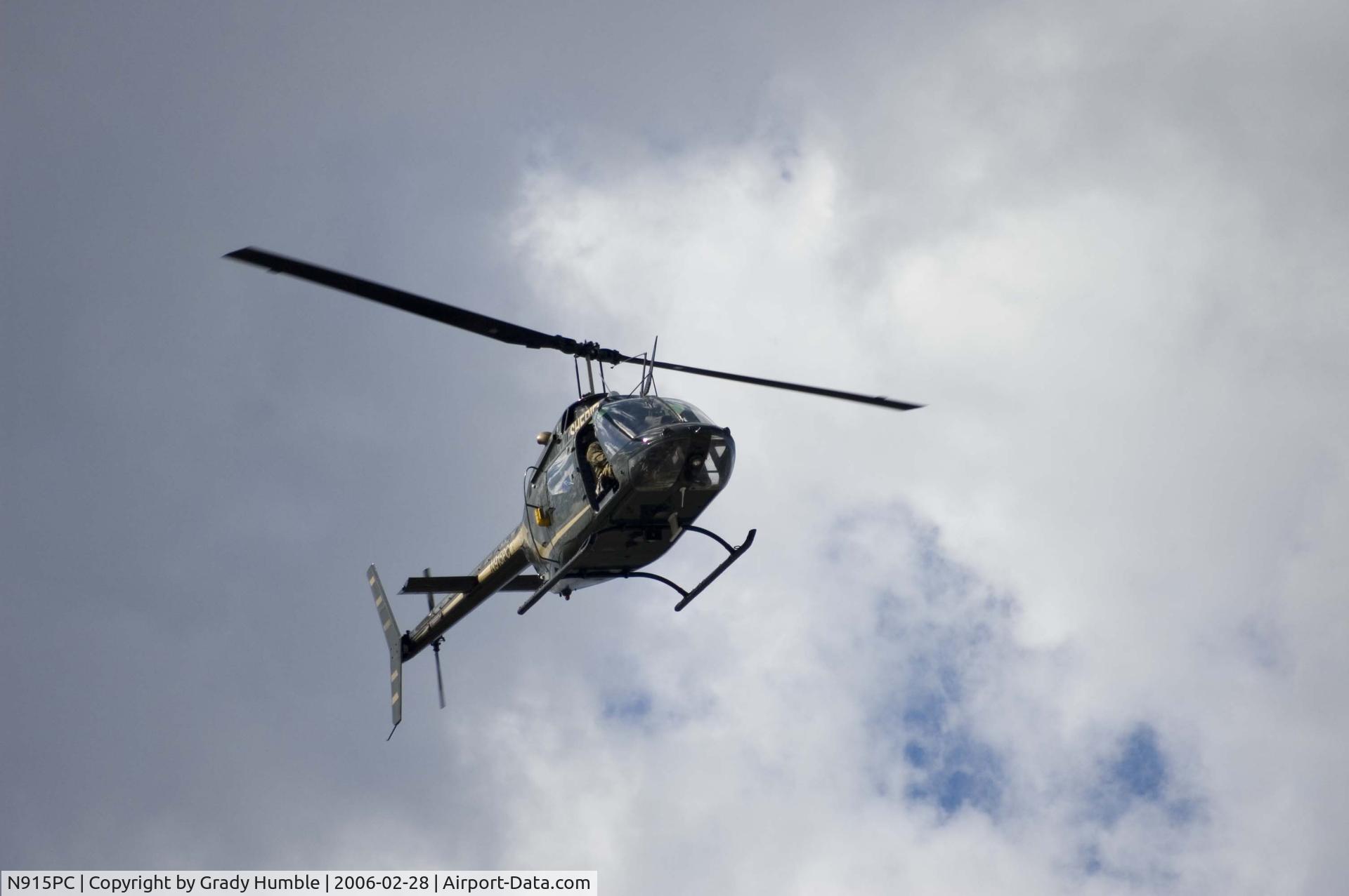 N915PC, Bell OH-58C C/N 71-20374, New Roads Sheriff Chopper