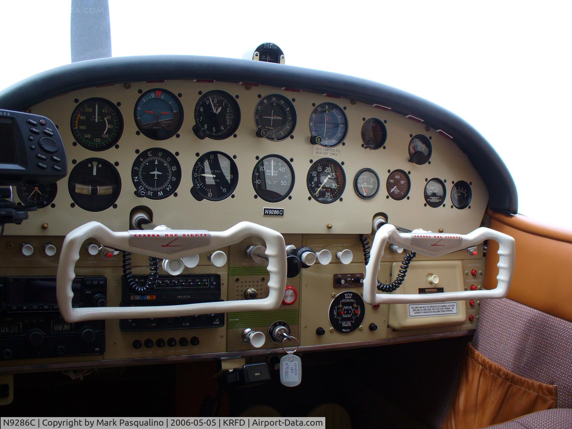 N9286C, 1955 Cessna 180 C/N 31385, Cessna 180