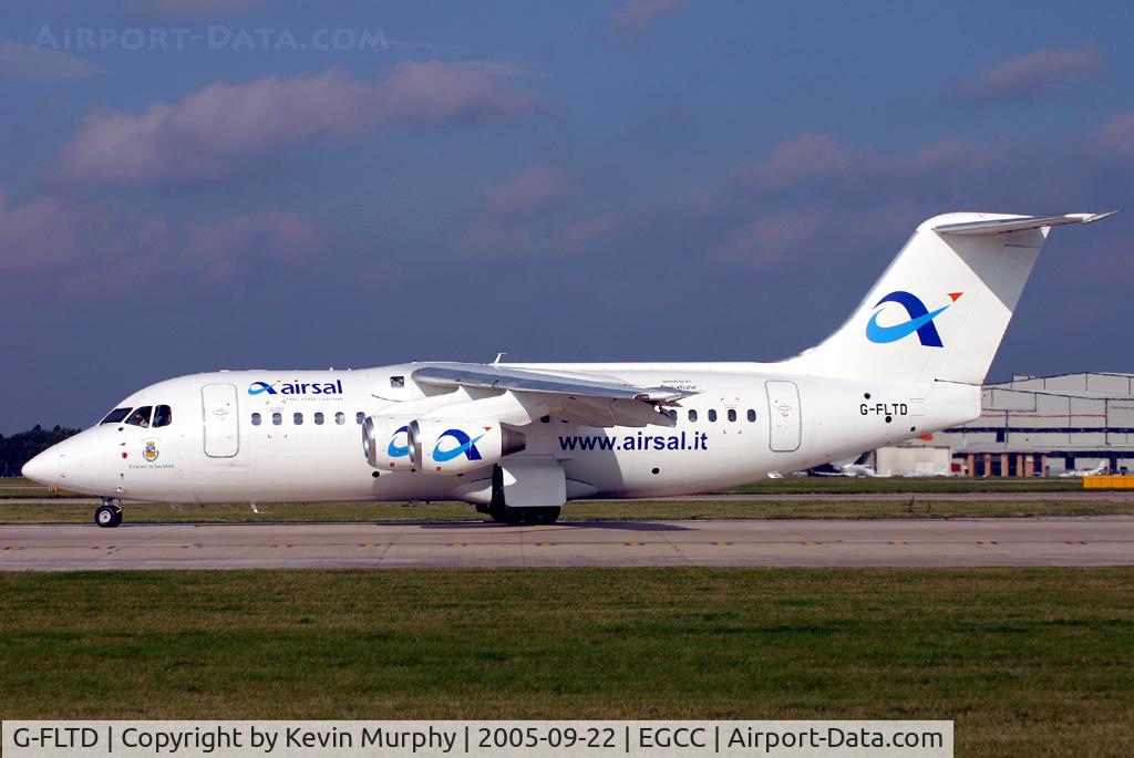 G-FLTD, 1985 British Aerospace BAe.146-200 C/N E2042, Nice looking RJ.
