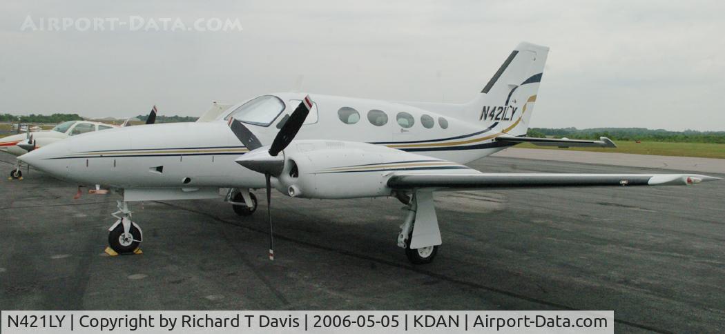 N421LY, 1980 Cessna 421C Golden Eagle C/N 421C0855, 1980 Cessna 421C in Danville Va.