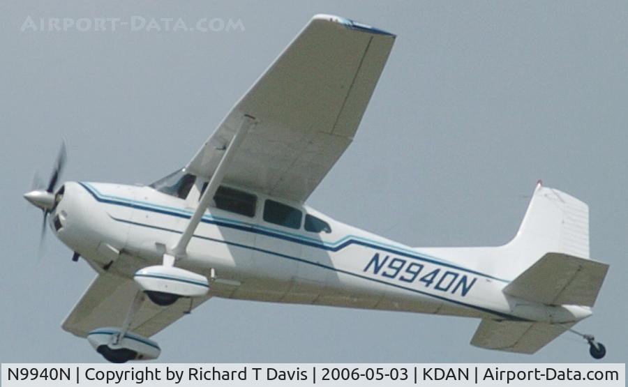 N9940N, 1975 Cessna 180J C/N 18052595, 1975 Cessna 18J flys out of Danville Va.