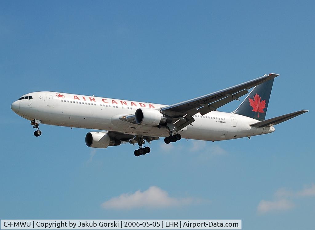 C-FMWU, 1995 Boeing 767-333 C/N 25585, I captured this plane at LHR