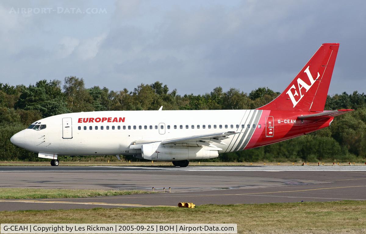 G-CEAH, 1975 Boeing 737-229 C/N 21135, Boeing 737 229