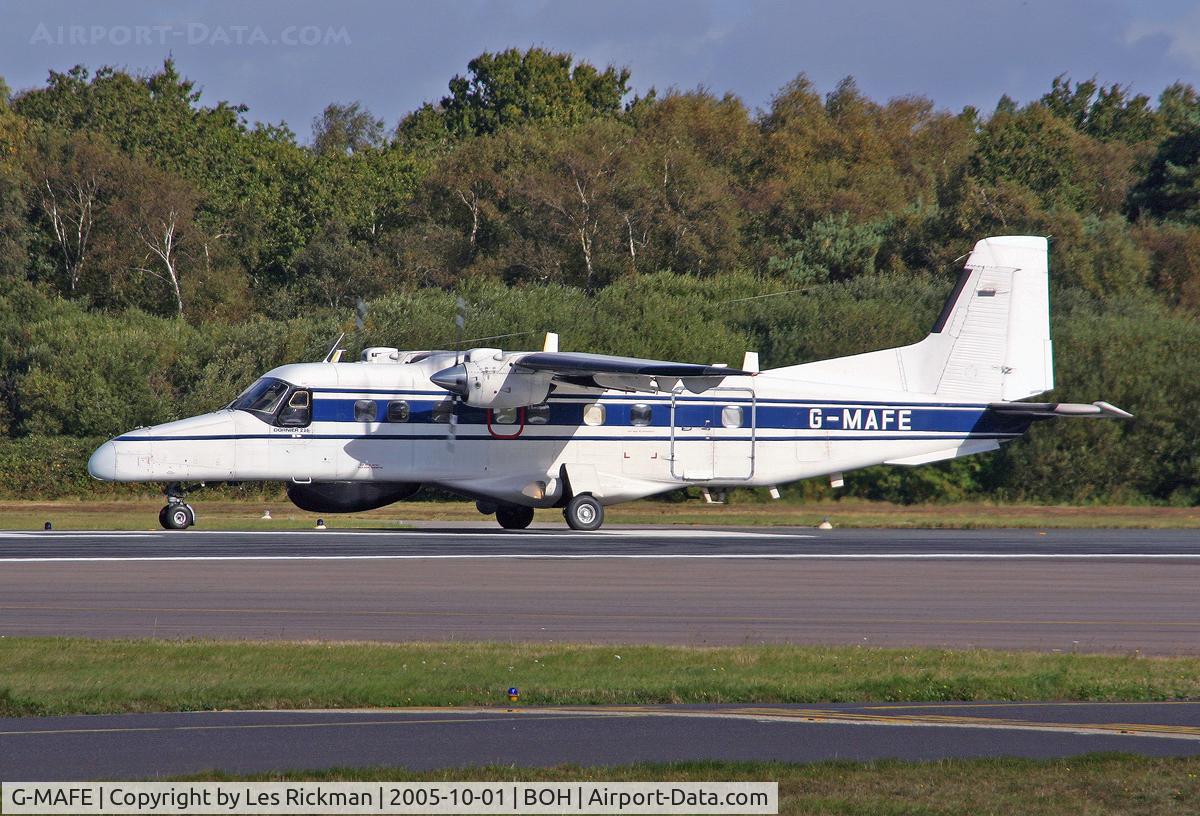 G-MAFE, 1983 Dornier 228-200 C/N 8009, Dornier Do 228 202K