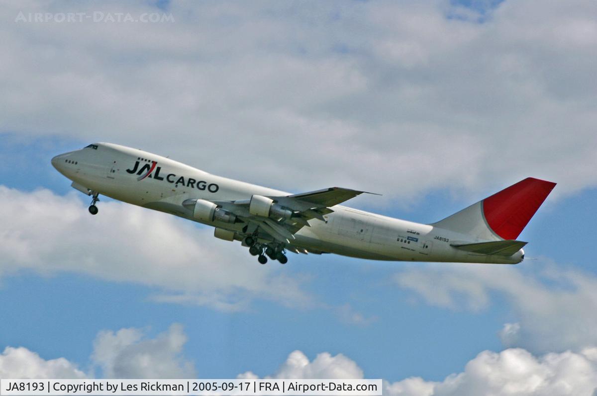 JA8193, 1980 Boeing 747-212B/SF C/N 21940, Boeing 747 212F (SCD)