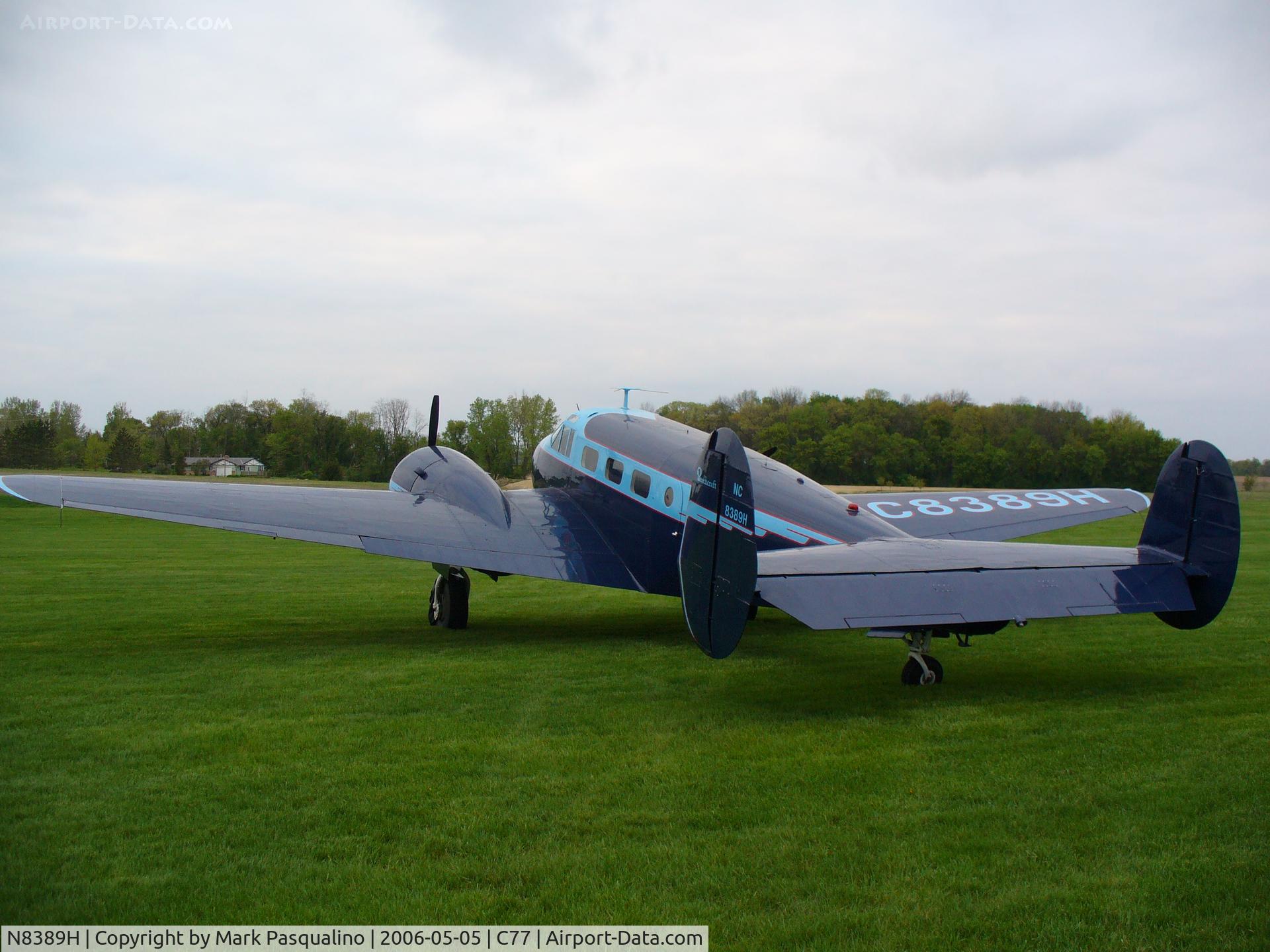 N8389H, 1958 Beech C-45G Expeditor C/N AF-393, Beech C-45G