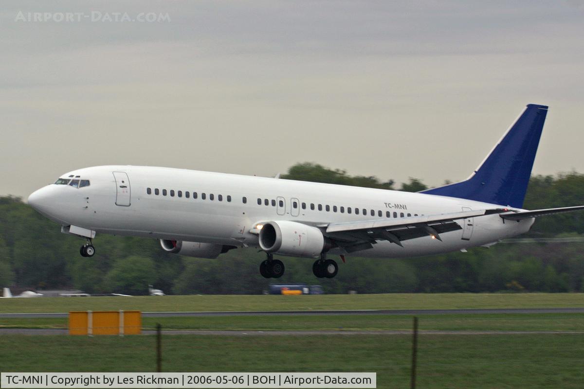 TC-MNI, 1989 Boeing 737-4K5 C/N 24128, Boeing 737 4K5