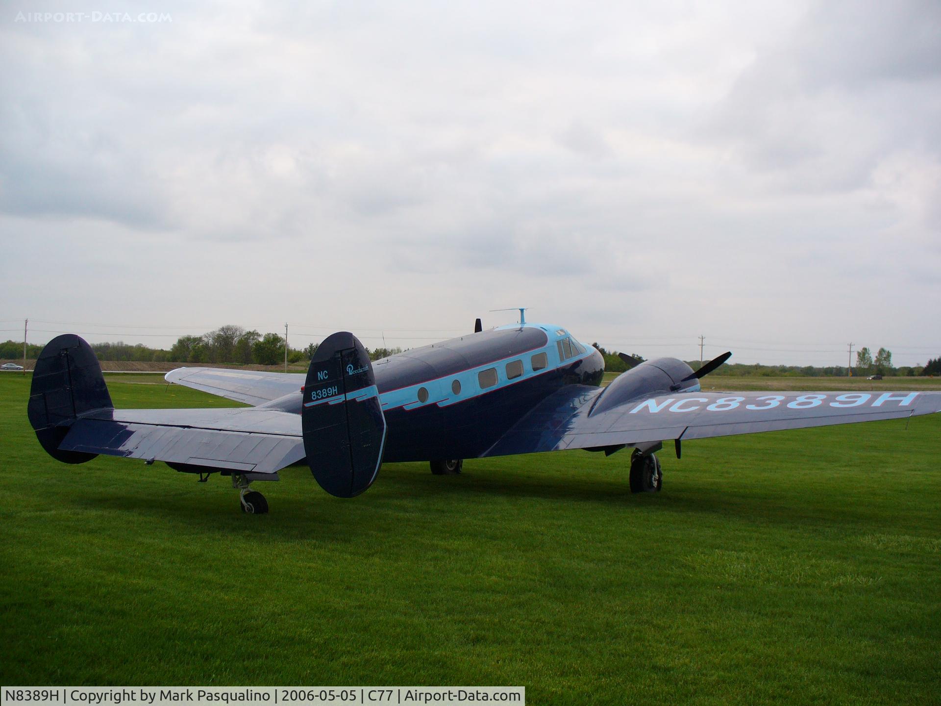 N8389H, 1958 Beech C-45G Expeditor C/N AF-393, Beech C-45G