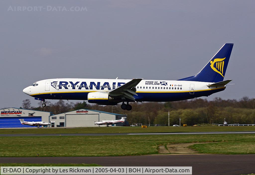 EI-DAO, 2003 Boeing 737-8AS C/N 33550, Boeing 737 8AS