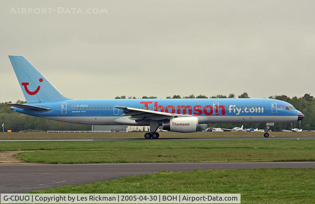 G-CDUO, 1990 Boeing 757-236 C/N 24792, Boeing 757 236