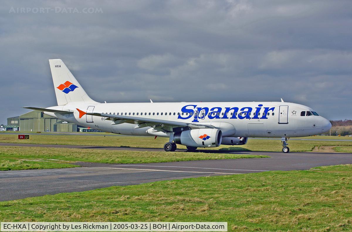 EC-HXA, 2001 Airbus A320-232 C/N 1497, Airbus A320 232