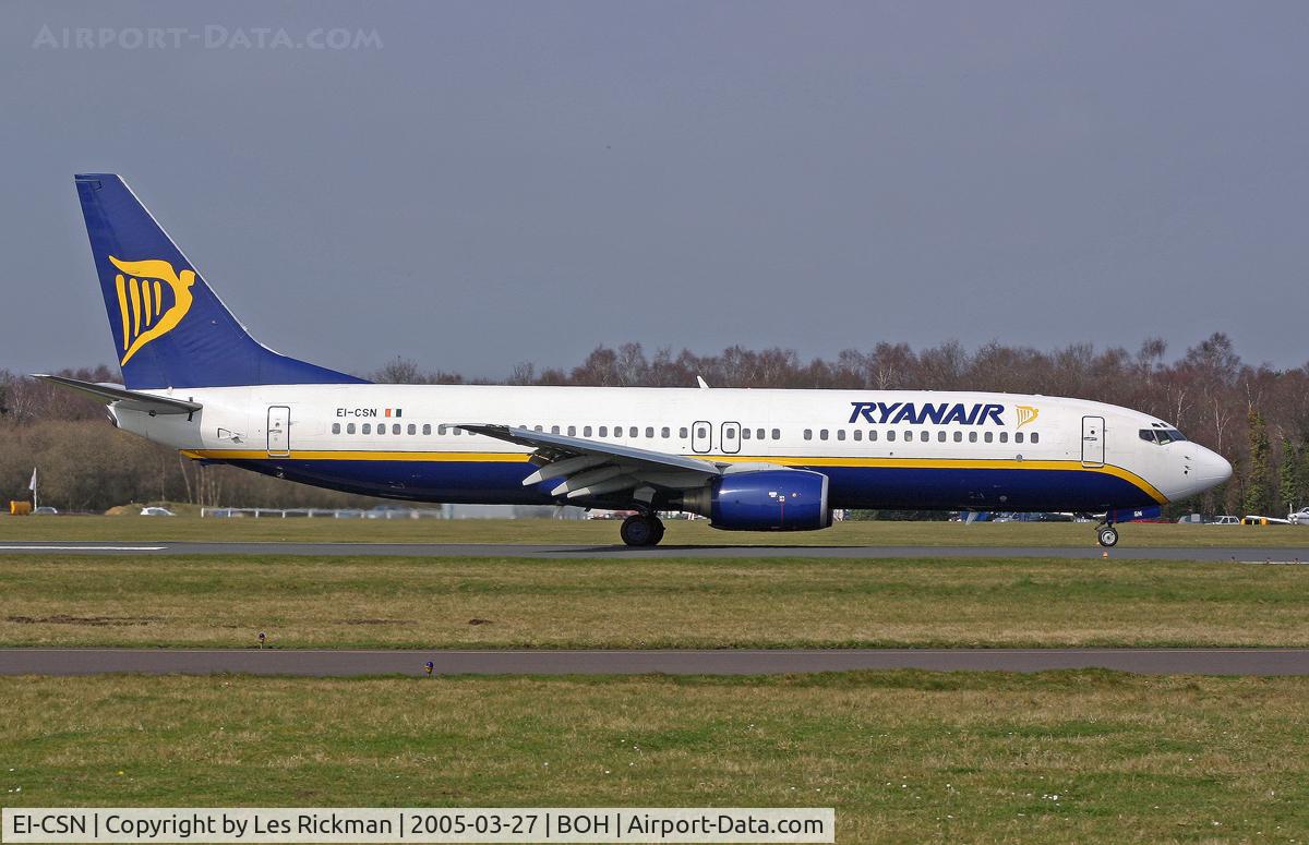 EI-CSN, 2000 Boeing 737-8AS C/N 29927, Boeing 737 8AS