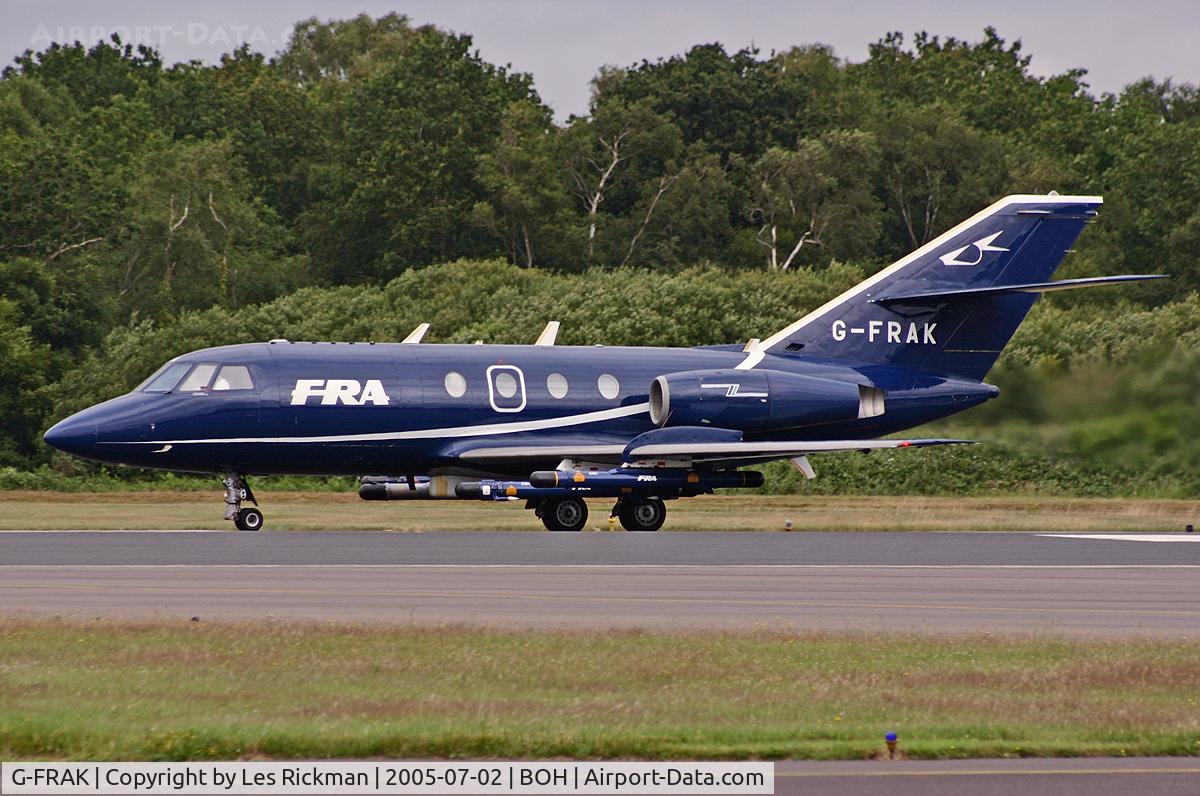 G-FRAK, 1969 Dassault Falcon 20D C/N 213, Dassault Falcon 20DC