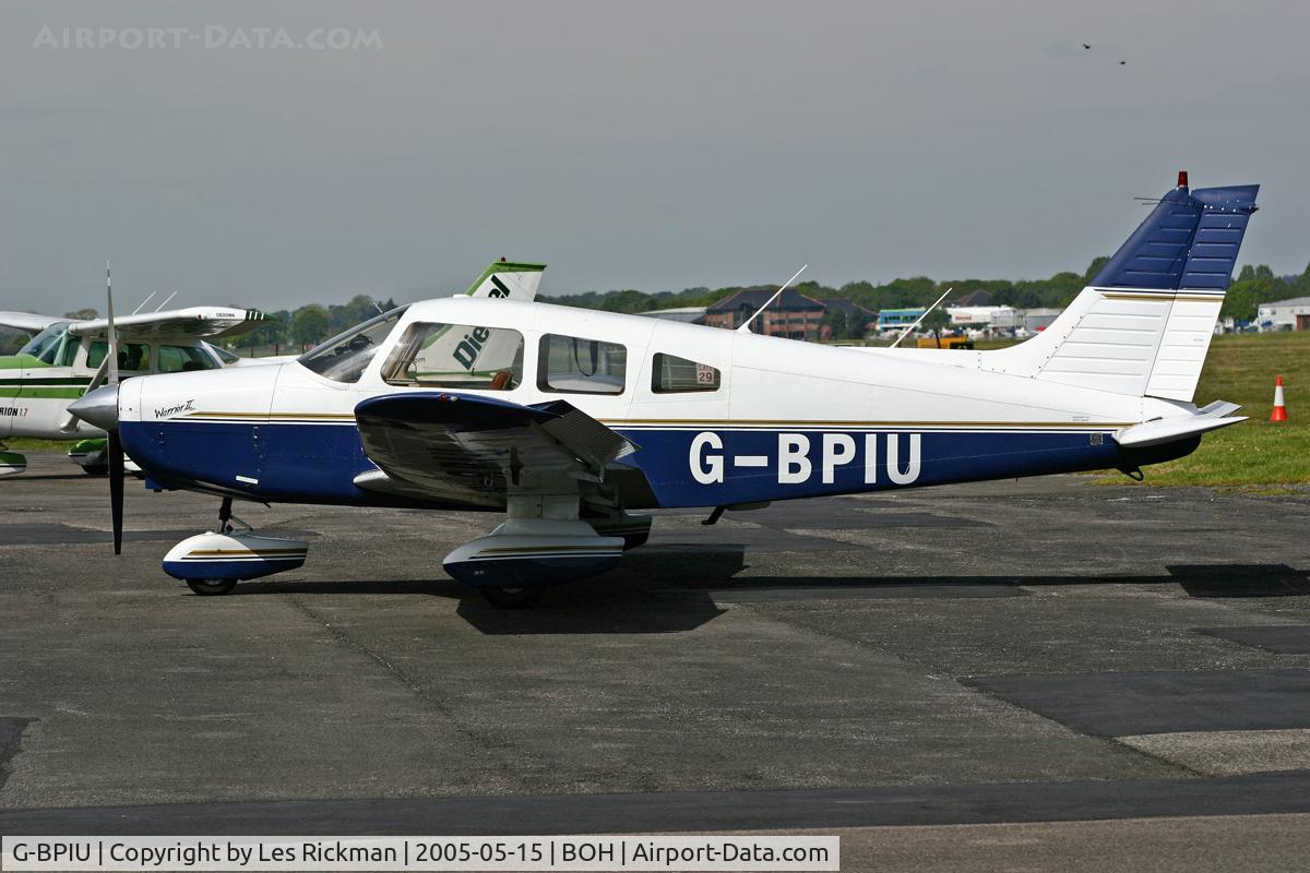 G-BPIU, 1979 Piper PA-28-161 Cherokee Warrior II C/N 28-7916303, PA-28-161 Warrior 11