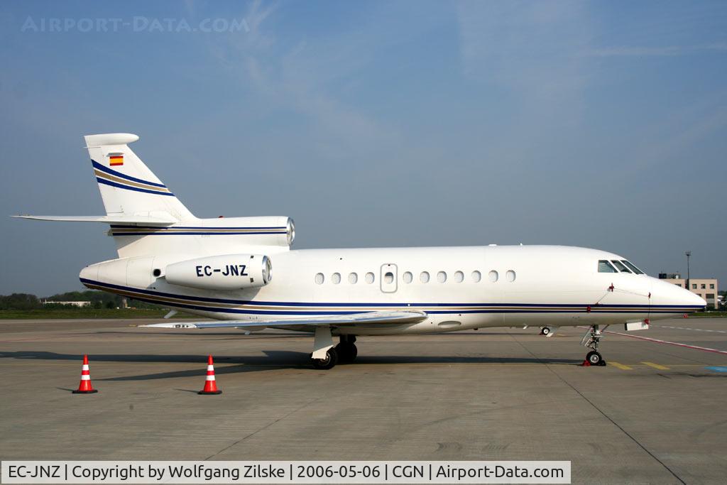 EC-JNZ, 2000 Dassault Falcon 900C C/N 181, Visitor for Formula 1 race at Nürburgring