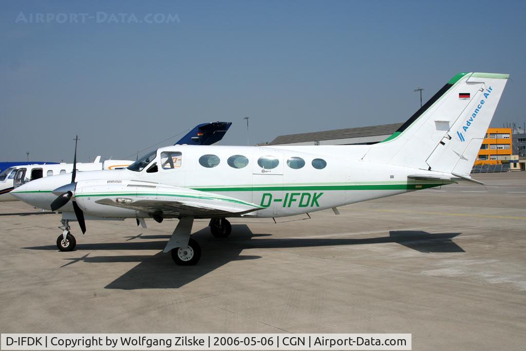 D-IFDK, 1978 Cessna 421C Golden Eagle C/N 421C0445, visitor