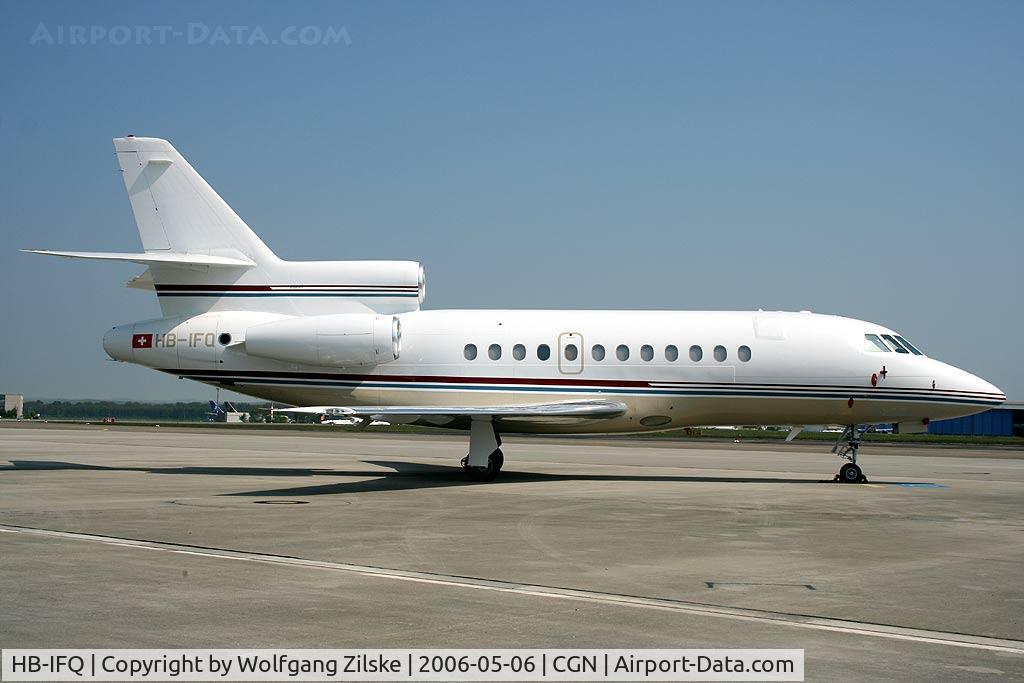 HB-IFQ, 1992 Dassault Falcon 900B C/N 121, Visitor for Formula 1 race at Nürburgring