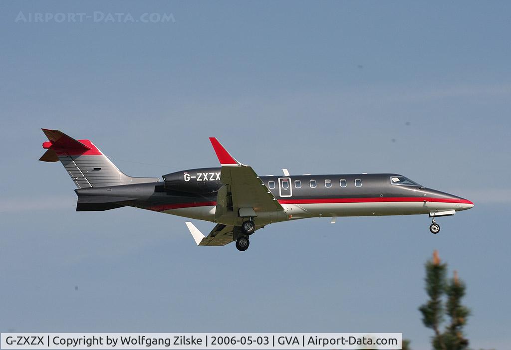G-ZXZX, 2001 Learjet 45 C/N 45-005, visitor
